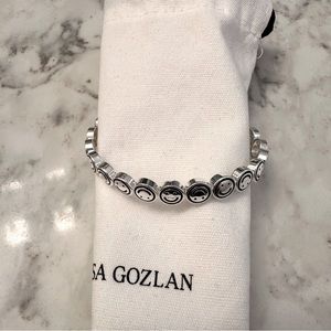 Lisa Gozlan Upside Down Smiley Bracelet